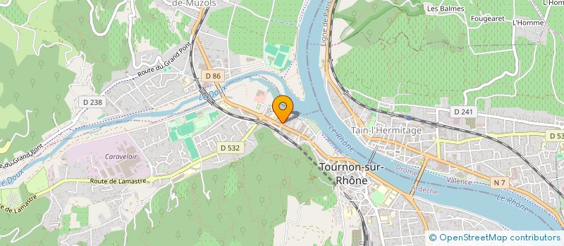 localisation de l'entreprise SECOURS POPULAIRE FRANCAIS - COMITE DE TOURNON SUR RHONE à TOURNON-SUR-RHONE
