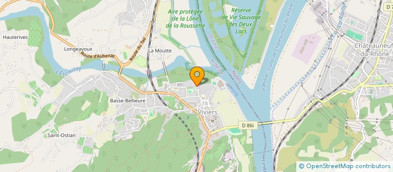 localisation de l'entreprise SECOURS POPULAIRE FRANCAIS - COMITE DE VIVIERS à VIVIERS