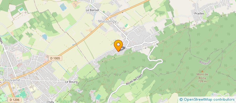 localisation de l'entreprise SECOURS POPULAIRE FRANCAIS COMITE LEMAN VOIRONS  BALLAISON