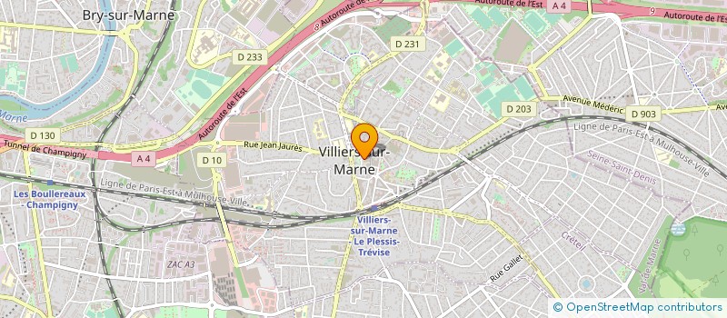 localisation de l'entreprise SECOURS POPULAIRE FRANCAIS COMITE VILLIERS à VILLIERS SUR MARNE