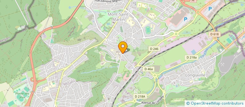 localisation de l'entreprise SECOURS POPULAIRE FRANCAIS DE MONT-SAINT-MARTIN  MONT-SAINT-MARTIN