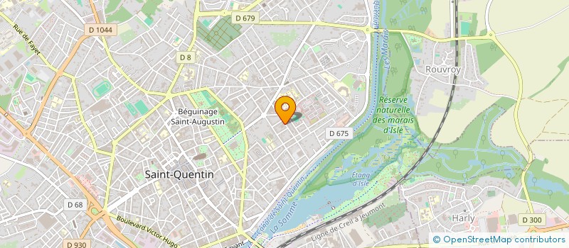 localisation de l'entreprise SECOURS PROTESTANT BAPTISTE à SAINT-QUENTIN