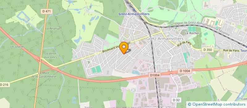 localisation de l'entreprise SECOURS PROTESTANT - COMITE LOCAL DE PARIS  GRETZ-ARMAINVILLIERS