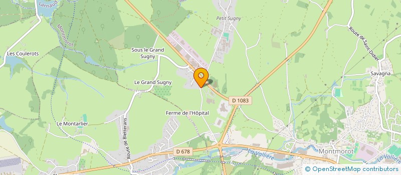 localisation de l'entreprise SECOURS SANTE 2026  MONTMOROT