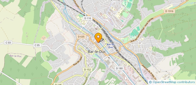 localisation de l'entreprise SECOURS SAUVETEURS PTT FR TELEC MEUSE à BAR-LE-DUC