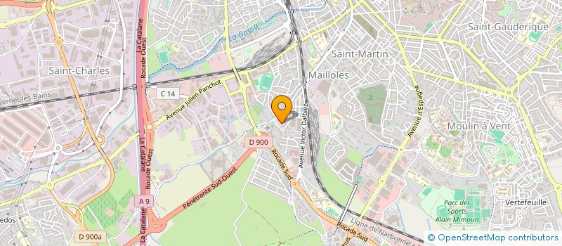 localisation de l'entreprise SECOURS, SOLIDARITE SANS FRONTIERES à PERPIGNAN