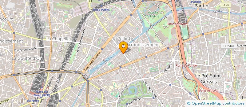 localisation de l'entreprise SECOURS TELE MENAGER à PARIS