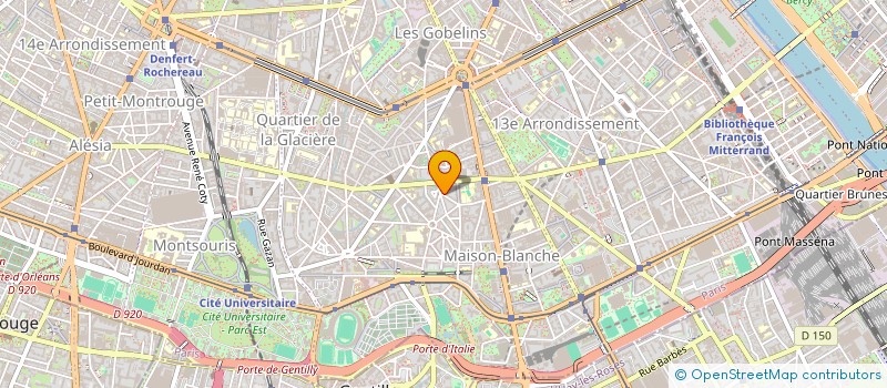 localisation de l'entreprise SECOUSSES  PARIS