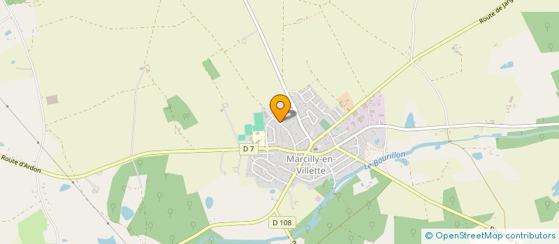 localisation de l'entreprise SECOUSSES RURALES à MARCILLY-EN-VILLETTE