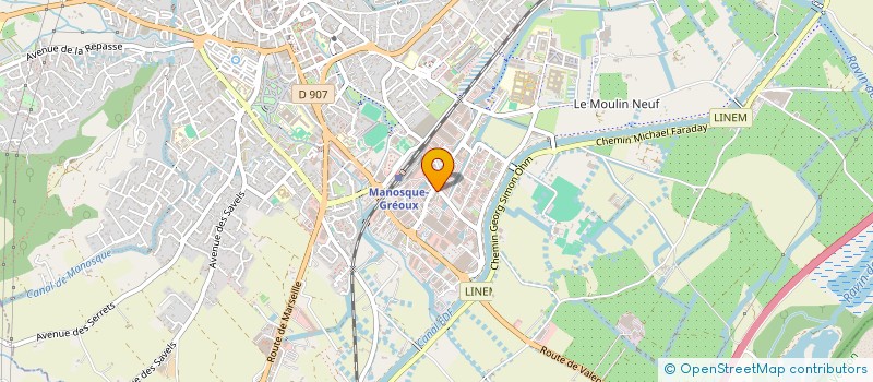 localisation de l'entreprise SECOVAL BRIANCON IMMO  MANOSQUE