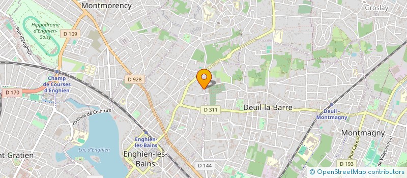 localisation de l'entreprise SECP IM  MONTMORENCY