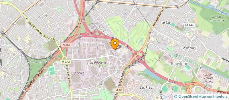 localisation de l'entreprise SECRE DEVELOPPEMENT  WASQUEHAL