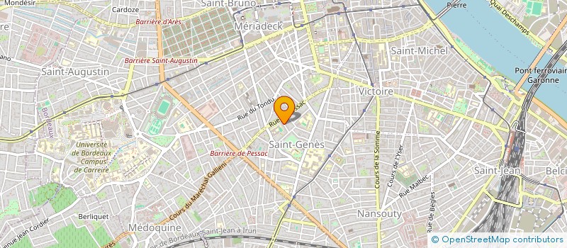 localisation de l'entreprise SECRET ARTIST à BORDEAUX