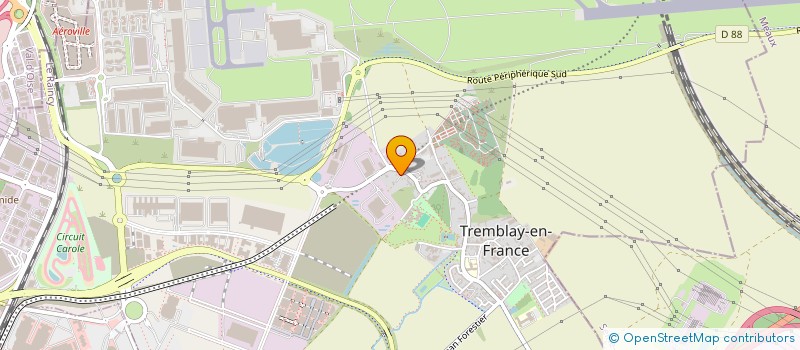 localisation de l'entreprise SECRET-CA à TREMBLAY-EN-FRANCE