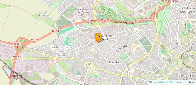 localisation de l'entreprise SECRET'COLIS à CAEN
