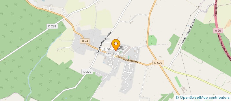 localisation de l'entreprise SECRET D'APOTHICAIRE  SAINT BENOIT D'HEBERTOT