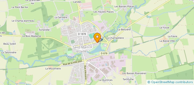 localisation de l'entreprise SECRET D'EMILIE  VALLONS-DE-L'ERDRE