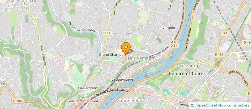 localisation de l'entreprise SECRET D'UNE FLEUR  LYON