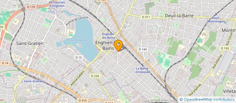 localisation de l'entreprise SECRET DE BEAUTE à ENGHIEN-LES-BAINS
