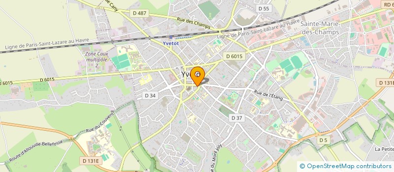 localisation de l'entreprise SECRET DE FEMME à YVETOT