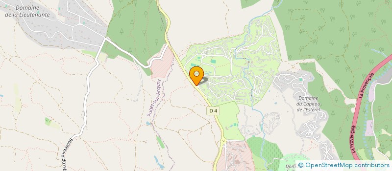 localisation de l'entreprise SECRET DE PROVENCE à FREJUS