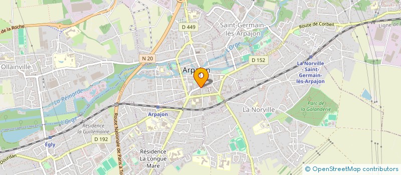 localisation de l'entreprise SECRET DE SENTEUR à ARPAJON