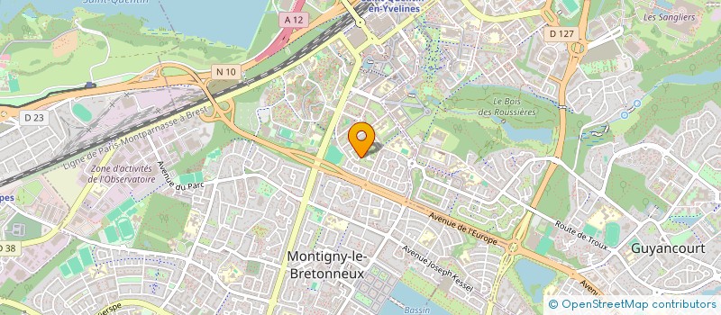 localisation de l'entreprise SECRET GUESTS à MONTIGNY-LE-BRETONNEUX