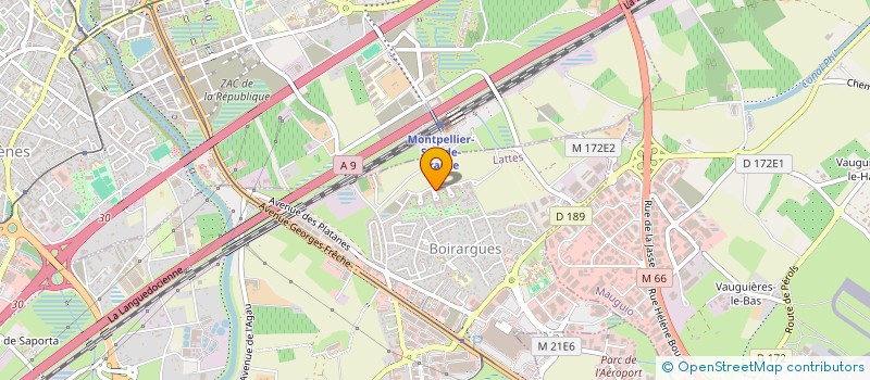 localisation de l'entreprise SECRET HOTEL à LATTES