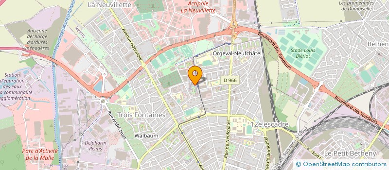 localisation de l'entreprise SECRET KITCHEN  REIMS