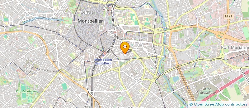 localisation de l'entreprise SECRET PLANNER - EXONIR TOURISME  MONTPELLIER
