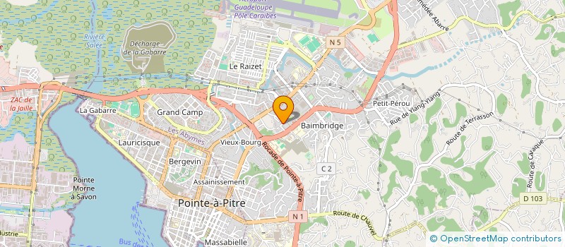 localisation de l'entreprise SECRET'S OUT(SO) à LES ABYMES