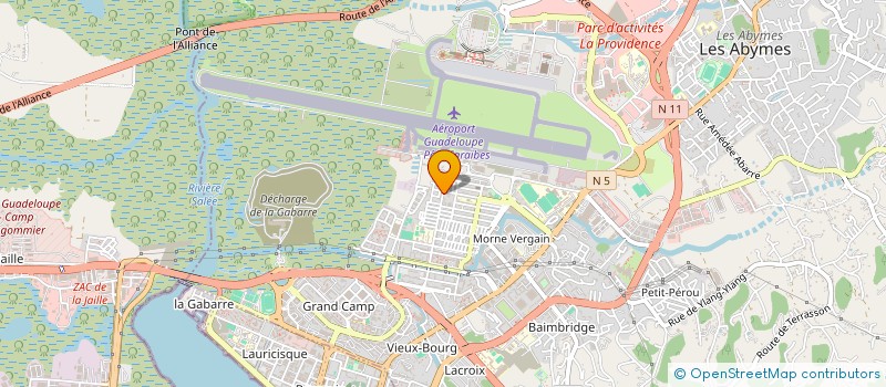 localisation de l'entreprise SECRET'SERVICE à LES ABYMES