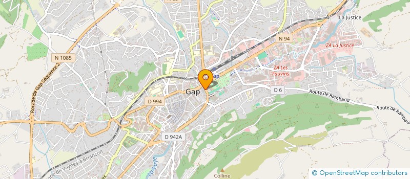 localisation de l'entreprise SECRET SERVICES PLUS  GAP