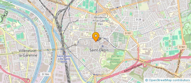 localisation de l'entreprise SECRET SESSION à SAINT-DENIS
