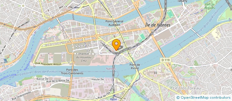 localisation de l'entreprise SECRET SKIN  NANTES