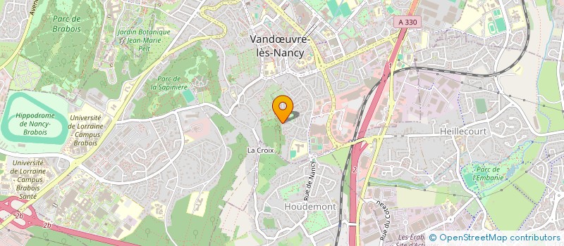 localisation de l'entreprise SECRET SPOT  VANDUVRE-LES-NANCY