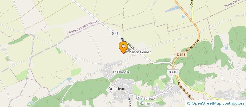 localisation de l'entreprise SECRET UNIVERSE NETWORK  ORNACIEUX-BALBINS