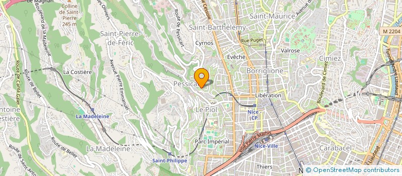 localisation de l'entreprise SECRET VERDUN  NICE