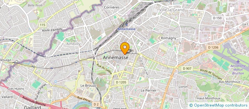 localisation de l'entreprise SECRET VISION GROUP  ANNEMASSE