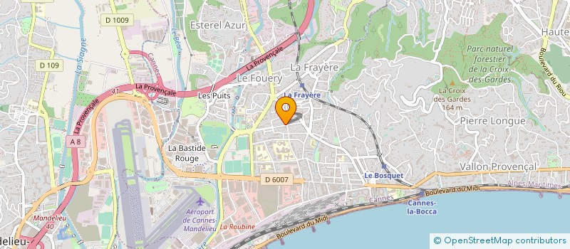 localisation de l'entreprise SECRET ZERO PRODUCTION  CANNES