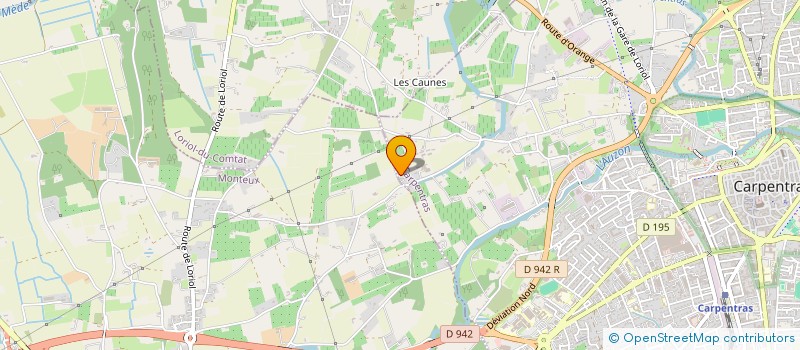 localisation de l'entreprise SECRETARIAT COMPTABILITE SERVICE  CARPENTRAS