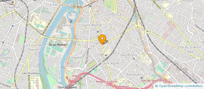 localisation de l'entreprise SECRETARIAT COPIE SERVICE à TOULOUSE