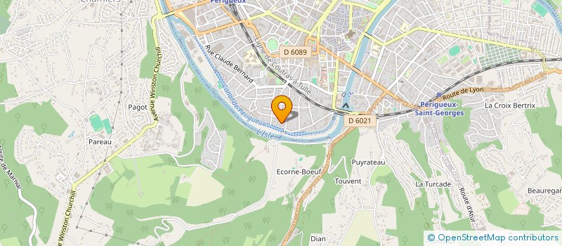 localisation de l'entreprise SECRETARIAT GENERAL COMMUN DEPARTEMENTAL DORDOGNE à PERIGUEUX