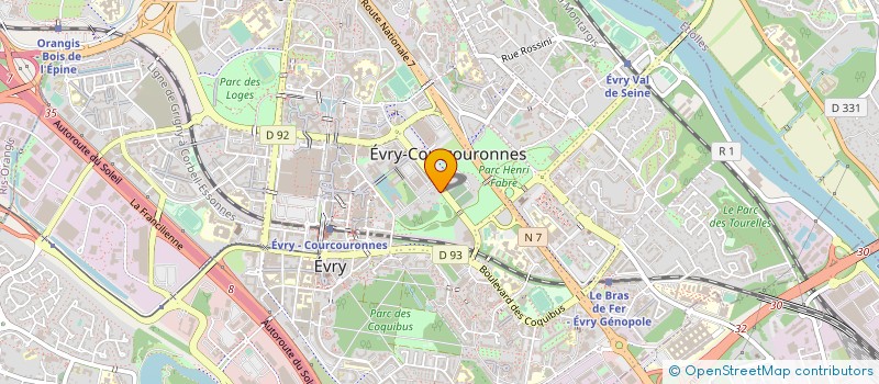 localisation de l'entreprise SECRETARIAT GENERAL COMMUN DEPARTEMENTAL ESSONNE à EVRY-COURCOURONNES