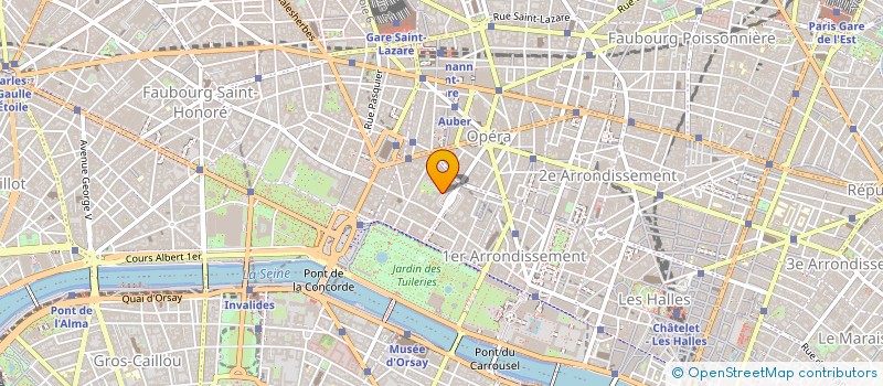 localisation de l'entreprise SECRETARIAT GENERAL DU MINISTERE DE LA JUSTICE à PARIS