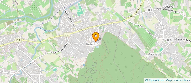 localisation de l'entreprise SECRETARIAT O. SUZAN  ROBION