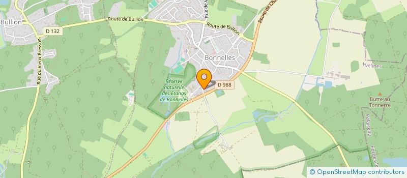 localisation de l'entreprise SECRETARIAT ORGANISATION SERVICE  BONNELLES