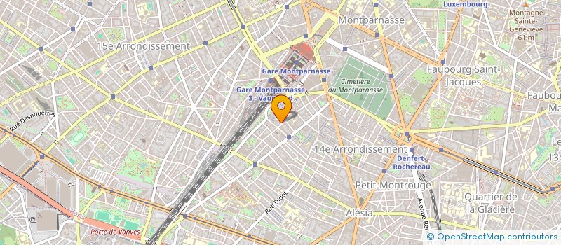 localisation de l'entreprise SECRETARIAT PARTICULIER EN TOUTE LIBERTE à PARIS