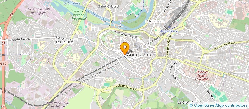 localisation de l'entreprise SECRETARIAT PRESTATIONS MOBILES SOCIETE NOUVELLE à ANGOULEME
