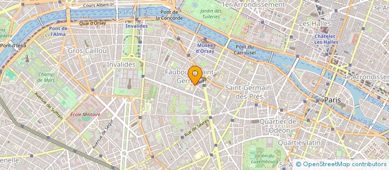 localisation de l'entreprise SECRETARIAT RELAT AVEC ISLAM  PARIS